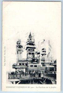 Sweden Postcard Universal Exposition The Swedish Pavilion 1900 Antique