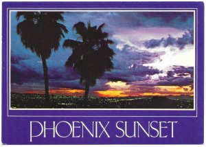 US Arizona. Phoenix - view from Camelback Mountain.  Mint Card.