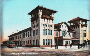 New Union Station Charleston South Carolina Vintage Postcard C076