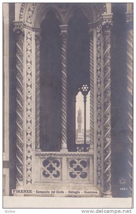 RP, Campanile Del Giotto, Dettaglio, Finestrone, Firenze (Tuscany), Italy, 19...