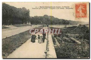 Old Postcard Saint Germain en Laye La Terrasse