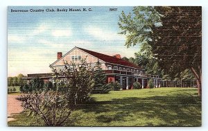 ROCKY MOUNT, NC North Carolina ~ BENVENUE COUNTRY CLUB c1940s  Golfing Postcard