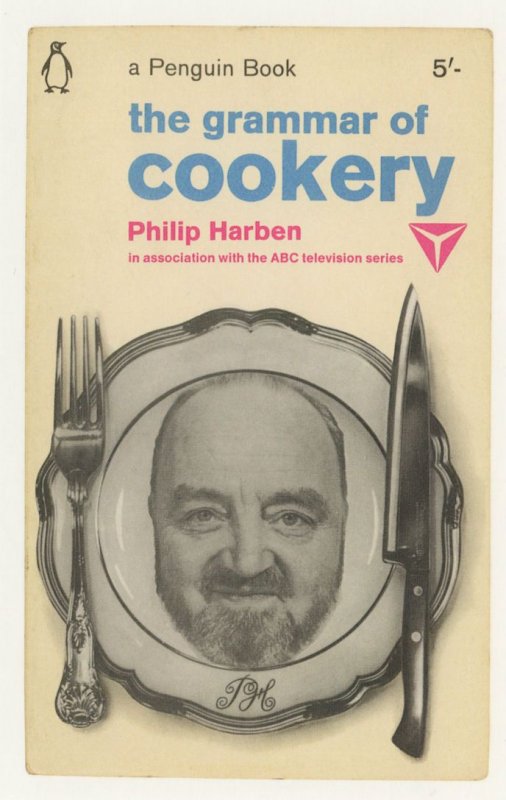 The Grammar Of Cookery Philip Harben ABC TV Series Postcard