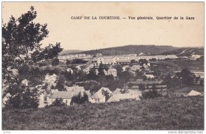 Camp de la Courtine , France , 00-10s ; Vue generale . Quartier de la gare