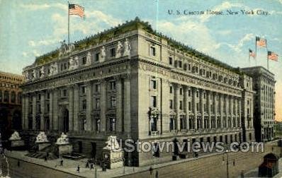 US Custom House in New York City, New York