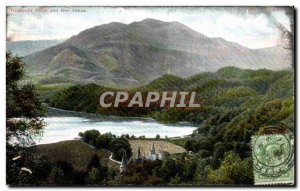 Old Postcard Scotland Trossachs Hotel and Ben Venue