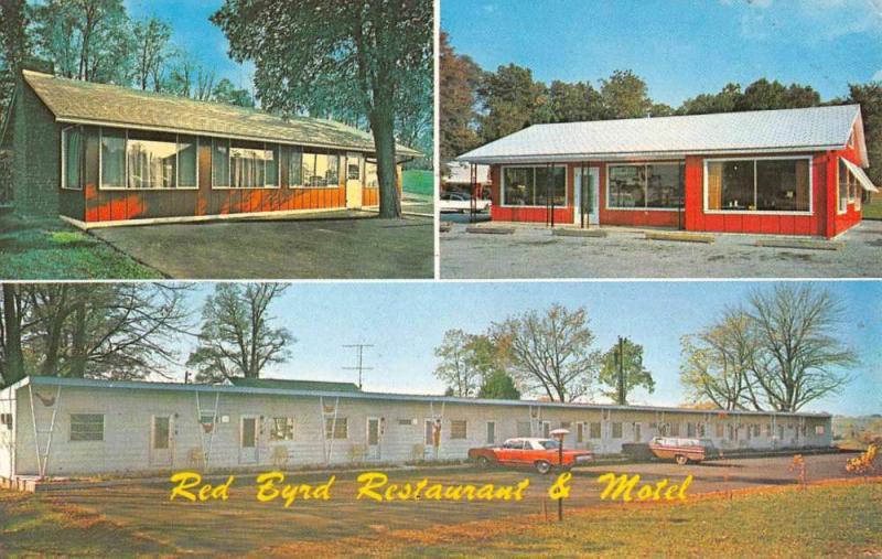Keedysville Maryland Red Byrd Restaurant Multiview Vintage Postcard K59832