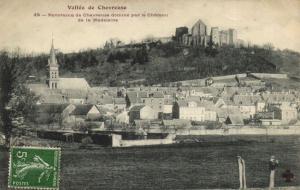 CPA Vallée de CHEVREUSE-Panorama de CHEVREUSE domine par le Chateau (260566)