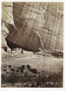 Canon De Chelle Ancient Ruins New Mexico Victorian Photo Postcard