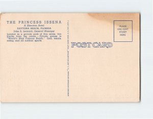 Postcard The princess Issena A Sheraton Hotel Daytona Beach Florida USA