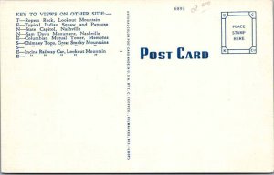 Postcard DAM SCENE State of Tennessee TN AM2548