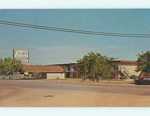 Unused Pre-1980 CLAYTON HOUSE MOTEL Denton Texas TX u1026