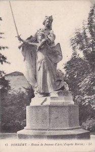 France Domremy Statue de Jeanne d'Arc