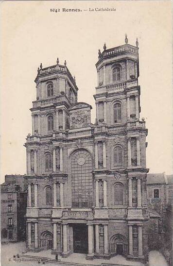 France Rennes La Cathedrale