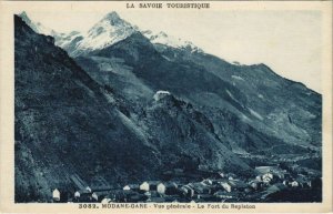 CPA MODANE Modane-Gare - Vue Generale - Le Fort du Replaton (1195513)