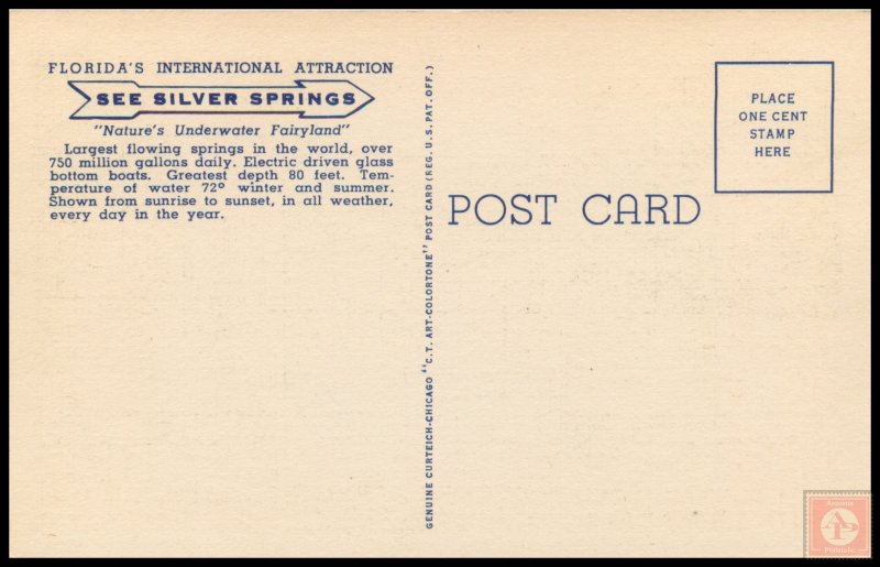 Entrance to Beautiful Silver Springs, FL