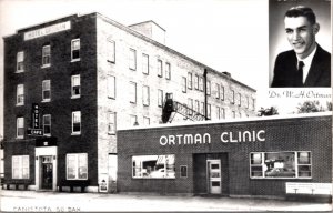 RPPC Hotel Ortman, Ortman Clinic, Dr. W.H. Ortman in Canistota, South Dakota