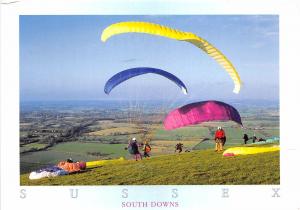 uk39860 south downs Paragliding sport uk sussex parachutisme