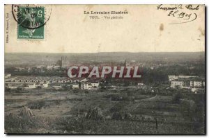 Postcard Old Lorraine Toul Illustree Army general view