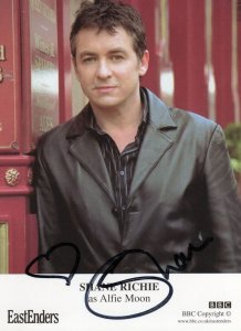 Shane Richie as Alfie Moon Eastenders Hand Signed Cast Card Photo