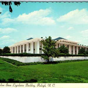 c1960s Raleigh, NC New Modern State Legislative Building Government 4x6 PC M11