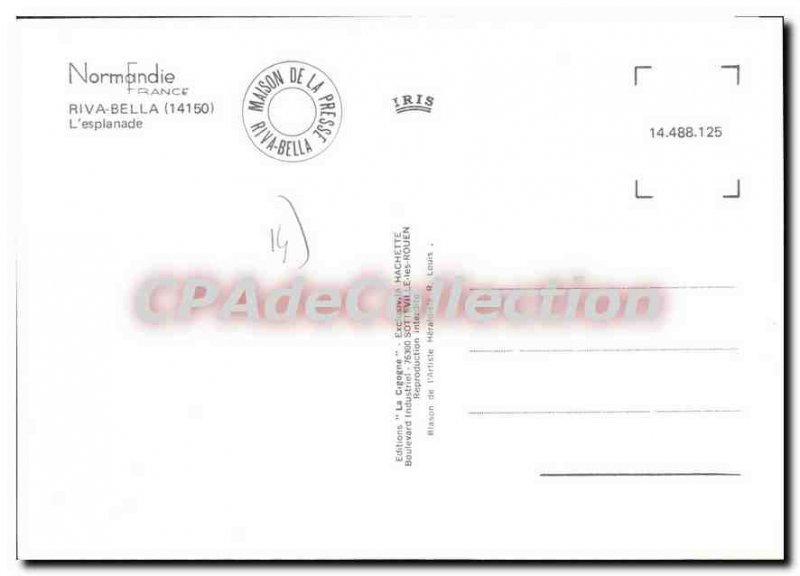 Postcard Modern Riva Bella Esplanade