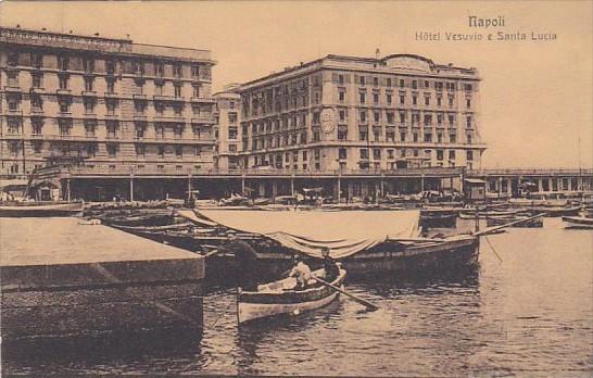 Italy Napoli Hotel Vesuvio e Santa Lucia