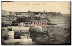 Old Postcard Panorama From Rabat, Morocco