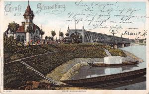 BR95499 strassburg strasbourg neue rheinbrucke france