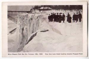 When Niagara Falls Ran Dry, Feb 19th 1909