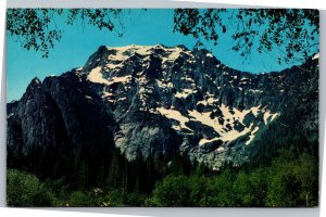 Postcard WA Big Four Mountain from Snohomish County's Mountain Loop Highway