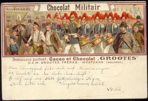 Germany Military Music Band (1900s) Grootes Cocoa