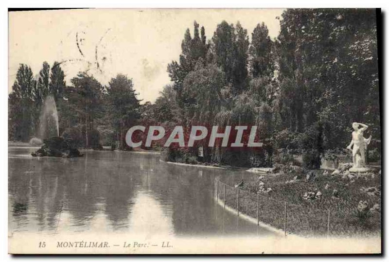 Postcard Old Montelimar Park