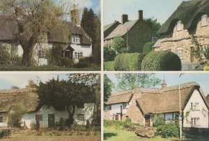 Newtown Linford Cottages Leicester Post Office Postcard