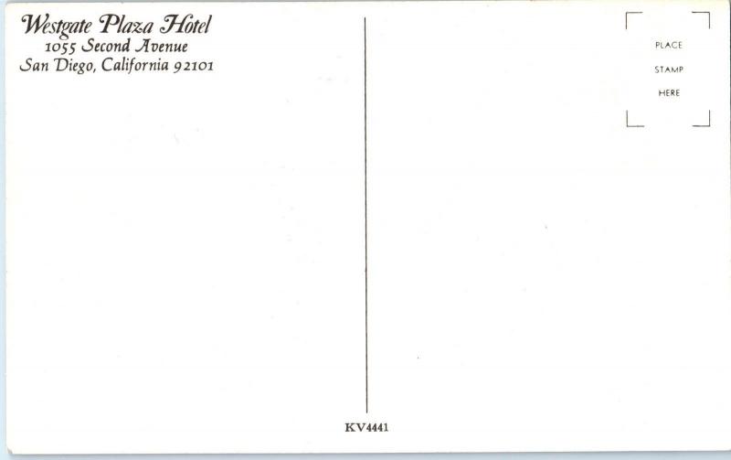 Westgate Plaza Hotel, 1055 2nd Avenue, San Diego, California C16