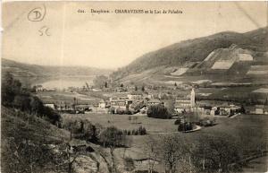 CPA CHARAVINES - CHARAVINES et le Lac de PALADRU (489265)