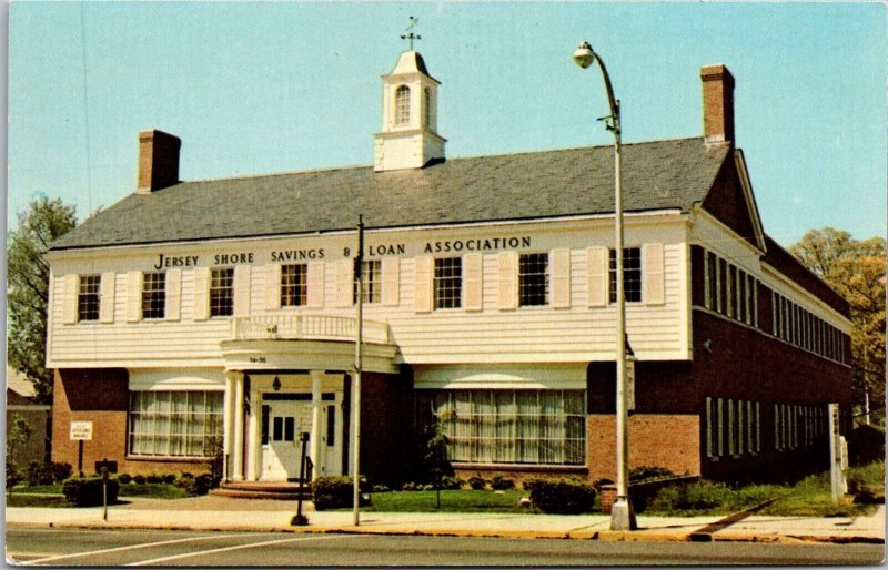 Jersey Shore Savings & Loan Assoc, Toms River NJ Vintage Postcard T46
