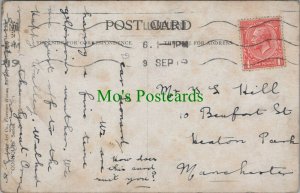 Genealogy Postcard - Hill - 10 Beaufort Street, Heaton Park, Manchester RF7694
