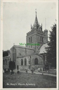 Buckinghamshire Postcard - St Mary's Church, Aylesbury   RS25032