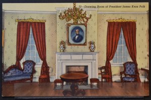 Columbia, TN - Drawing Room of James K. Polk