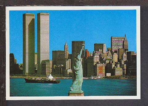 Statue of Liberty New York City Postcard BIN 1674