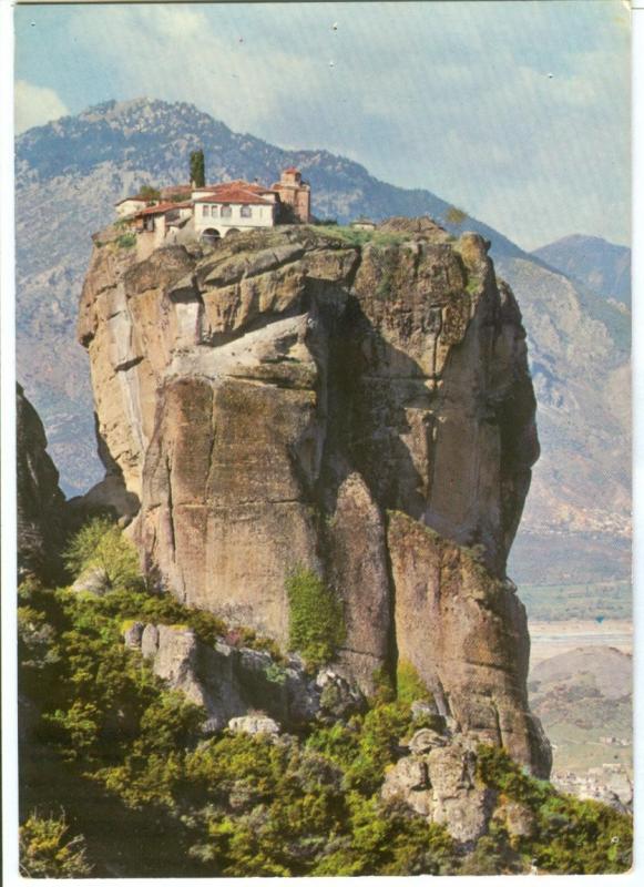 Greece, Meteora, Monastery of the Holy Trinity, unused Postcard