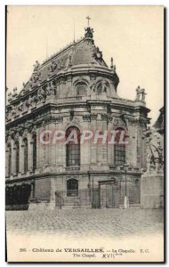 Old Postcard Chateau of Versailles La Chapelle