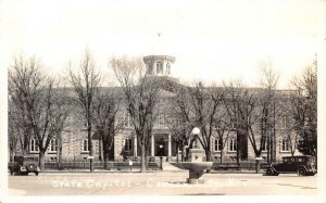 RPPC State Capitol CARSON CITY Nevada c1930s Vintage Photo Postcard