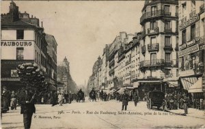 CPA PARIS 12e - 398. Rue du Faubourg Sain-Antoine, prise (55882)