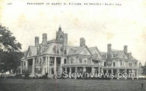 Residence of Henry H. Rogers - Fairhaven, Massachusetts MA