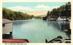 Vintage Postcard Picturesque View Of Back Bay Alton Bay Alton New Hampshire NH