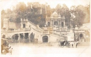 RPPC CASA SANTA LUCIA SANTIAGO CHILE REAL PHOTO POSTCARD (1920s)