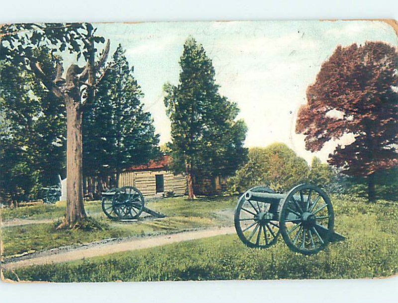 Divided-back MILITARY Chickamauga Park - Fairview & Fort Oglethorpe GA AF8790