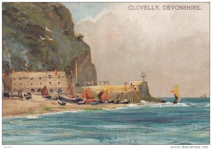 CLOVELLY , Devonshire , PU-1906 [Court Sized]
